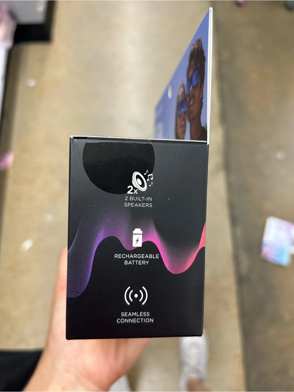 NWT Wireless Dual Speaker Sunglasses